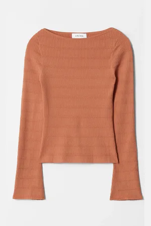 & OTHER STORIES Knitted Boat-Neck Top