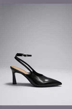 & OTHER STORIES Pointy Slingback Leather Pumps