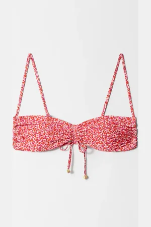& OTHER STORIES Ruched Bikini Top
