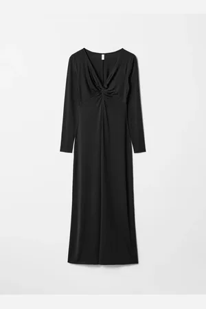 & OTHER STORIES Twisted V-Neck Maxi Dress