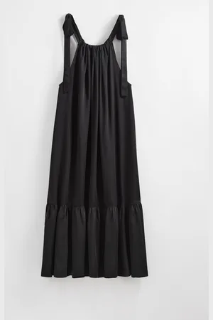 & OTHER STORIES Gathered Sleeveless Midi Dress