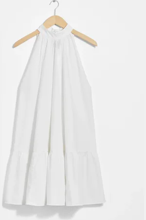 & OTHER STORIES Bow-Detailed Mini Dress