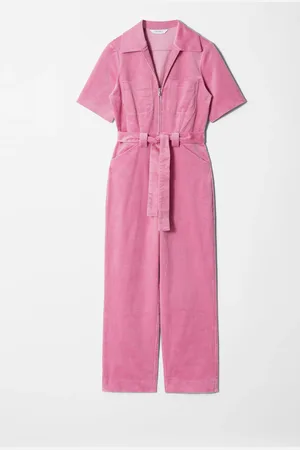 & OTHER STORIES Belted Corduroy Jumpsuit