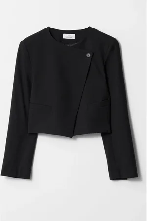 & OTHER STORIES Cropped Collarless Blazer