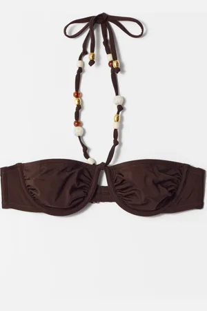 & OTHER STORIES Beaded Balconette Bikini Top