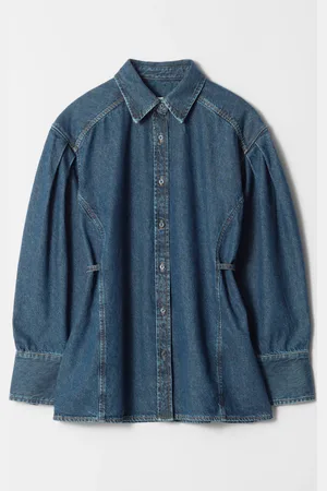 & OTHER STORIES Tapered Denim Shirt