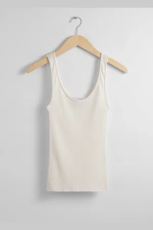 & OTHER STORIES Rib-Knit Tank Top