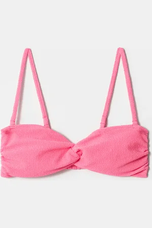 & OTHER STORIES Textured Bandeau Bikini Top