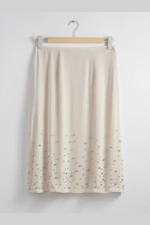 & OTHER STORIES Studded Midi Skirt