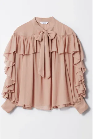 & OTHER STORIES Ruffled Bow-Detailed Blouse