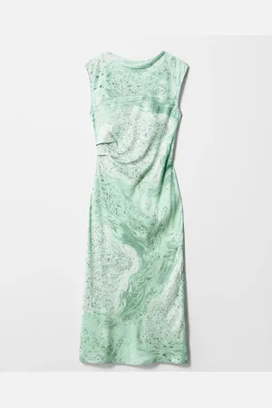 & OTHER STORIES Bias-Cut Satin Midi Dress