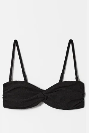& OTHER STORIES Textured Bandeau Bikini Top