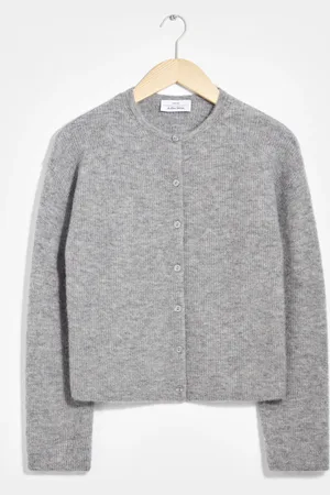 & OTHER STORIES Alpaca-Blend Knitted Cardigan