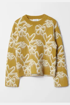 & OTHER STORIES Patterned Intarsia-Knit Jumper