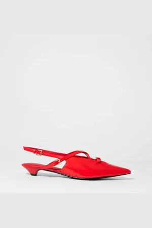 & OTHER STORIES Buckled Strappy Slingback Ballerinas