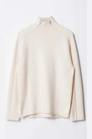 & OTHER STORIES Panelled Wool Turtleneck Jumper