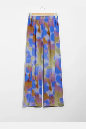 & OTHER STORIES Printed Satin Trousers