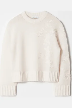 & OTHER STORIES Embroidered Mohair-Blend Sweater