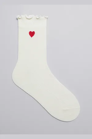 & OTHER STORIES Embroidered Frill Socks
