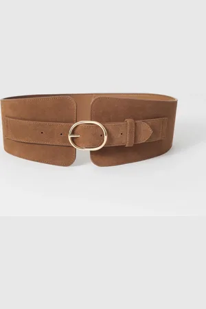 & OTHER STORIES Wide Suede Waist Belt
