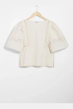 & OTHER STORIES Scalloped Blouse