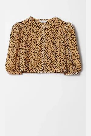 & OTHER STORIES Velvet Cropped Blouse