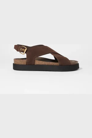 & OTHER STORIES Criss-Cross Leather Sandals