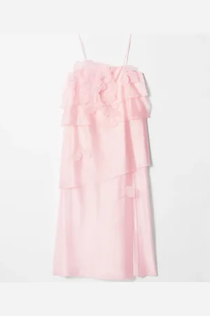 & OTHER STORIES Floral-Appliqu?? Maxi Dress