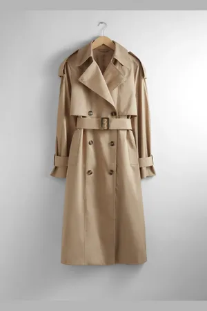 & OTHER STORIES Buckle-Belt Trench Coat