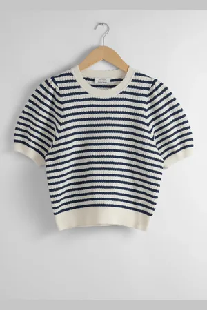 & OTHER STORIES Scalloped Knit Top