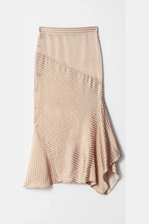 & OTHER STORIES Flounced Pencil Midi Skirt