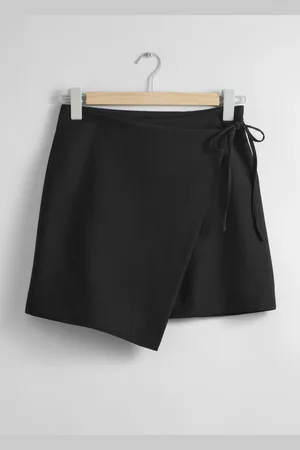 & OTHER STORIES Tailored Mini Wrap Skirt