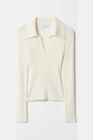 & OTHER STORIES Ribbed Polo Top