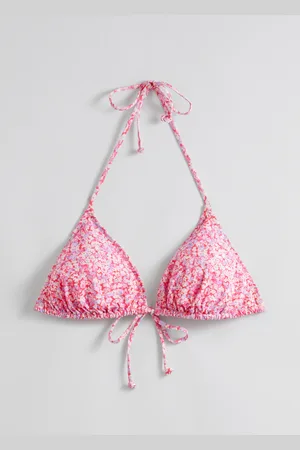 & OTHER STORIES Halterneck Triangle Bikini Top