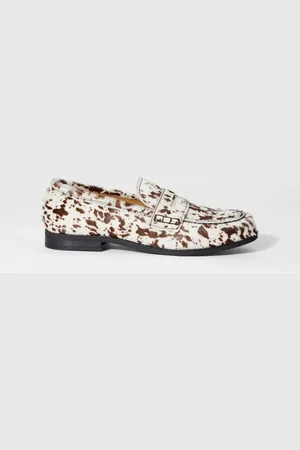 & OTHER STORIES Cow-Print Loafers