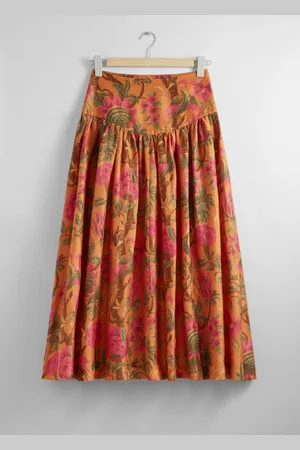 & OTHER STORIES A-Line Midi Skirt