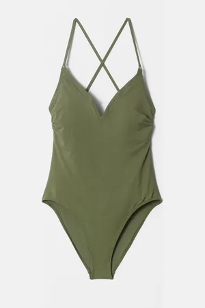 & OTHER STORIES V-Cut Swimsuit