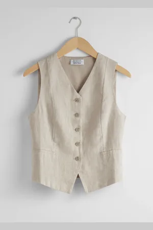 & OTHER STORIES Tailored Linen Waistcoat