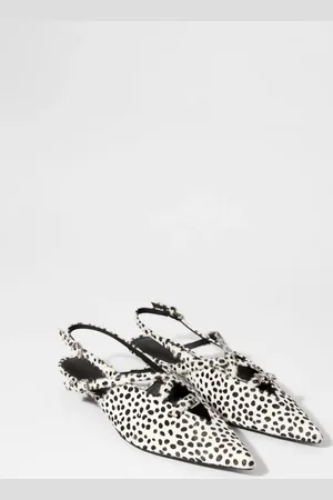 & OTHER STORIES Buckled Strappy Slingback Ballerinas