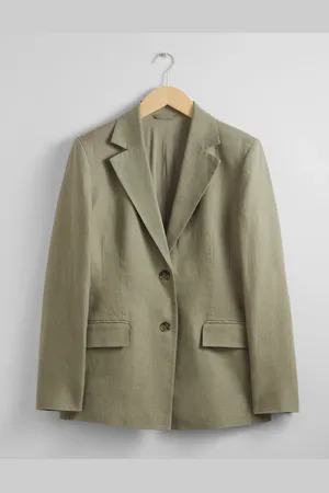 & OTHER STORIES Fitted Linen Blazer