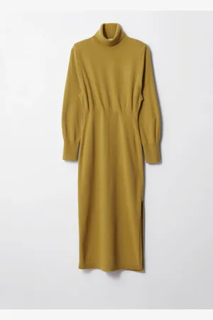 & OTHER STORIES Turtleneck Merino Wool Dress