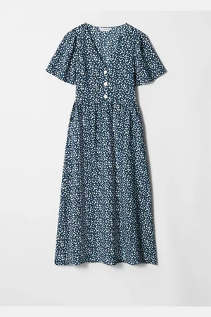 & OTHER STORIES V-Neck Midi Dress