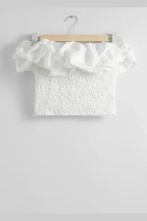 & OTHER STORIES Off-Shoulder Bubble Top