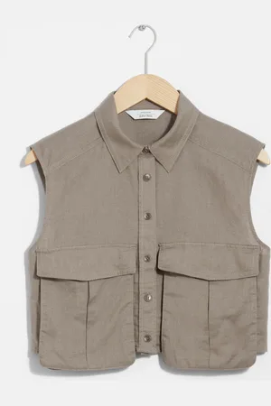 & OTHER STORIES Cropped Patch-Pocket Top