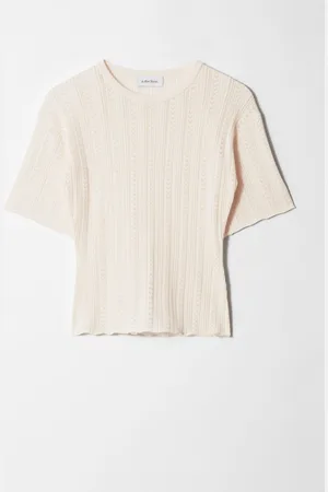 & OTHER STORIES Pointelle Knit T-shirt