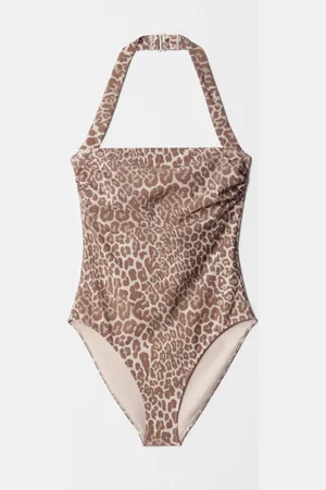 & OTHER STORIES Halterneck Swimsuit