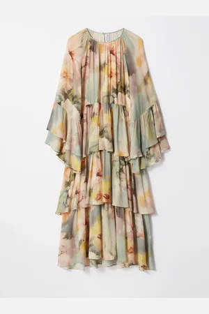 & OTHER STORIES Flounced Maxi Dress
