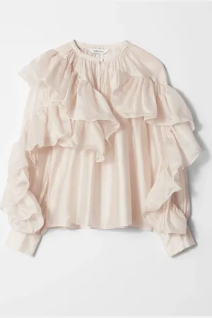 & OTHER STORIES Asymmetric Ruffle Blouse