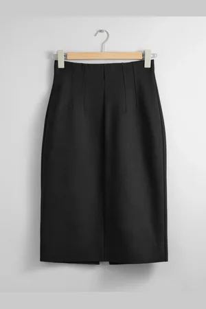 & OTHER STORIES Tailored Pencil Midi Skirt