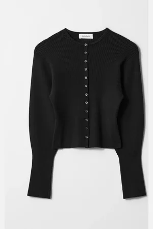 & OTHER STORIES Fitted Rib-Knit Cardigan